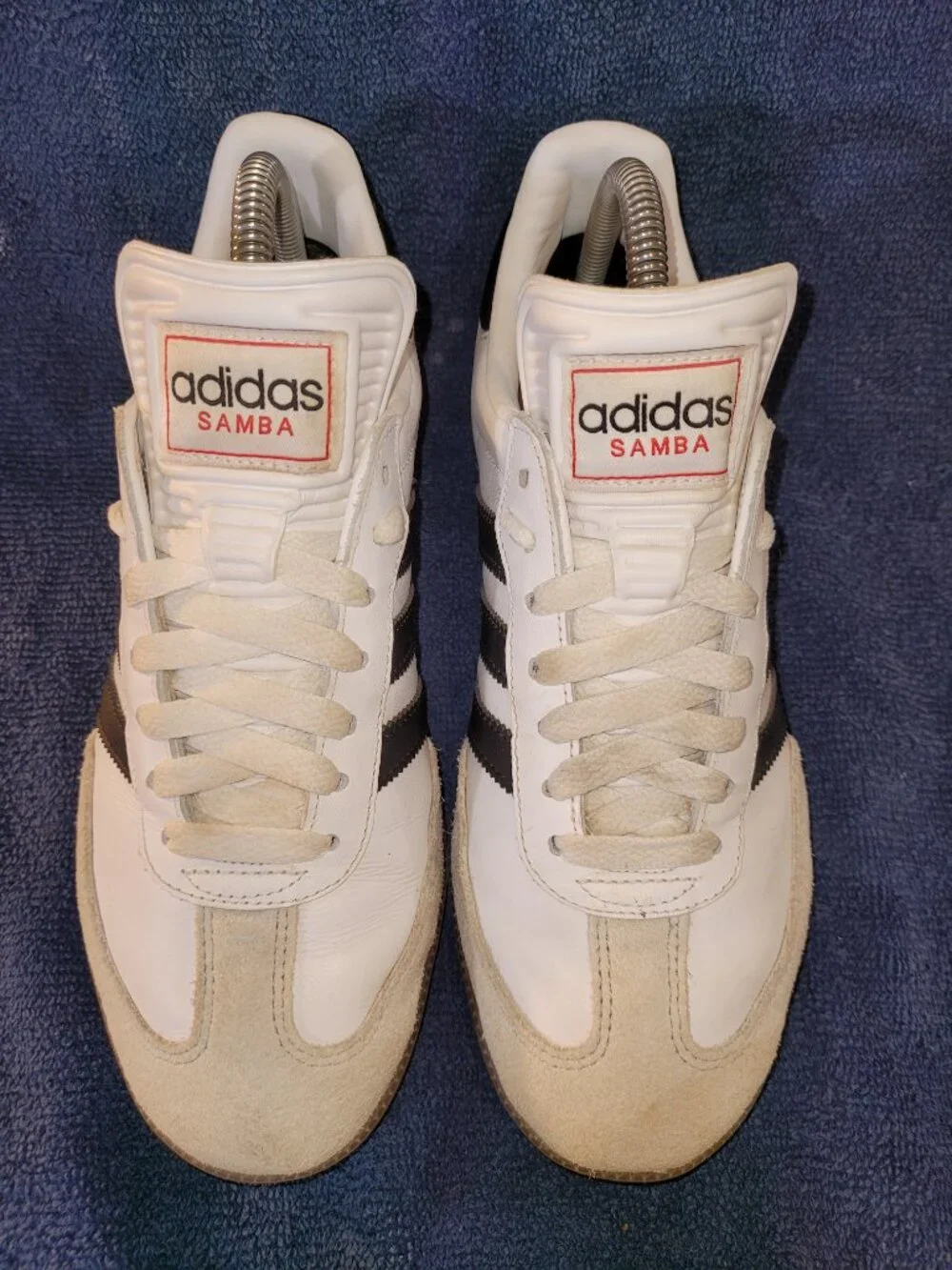 Adidas Samba Classic Men's Size 7 White Black Brown Gum Sneakers IH6001 (#2106)